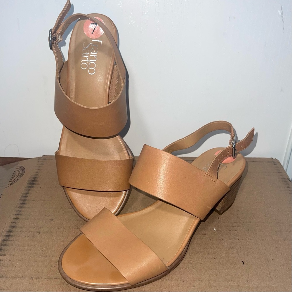 Franco Sarto- Block Sandal/Heel
